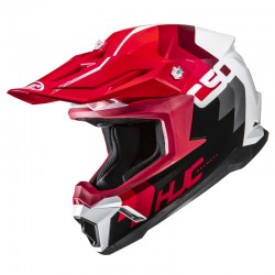 KASK MOTOCYKLOWY HJC C50 PRIMAL RED WHITE XS