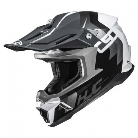 KASK MOTOCYKLOWY HJC C50 PRIMAL GREY BLACK XS