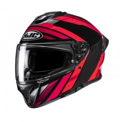KASK MOTOCYKLOWY HJC C71 FABER RED BLACK XS
