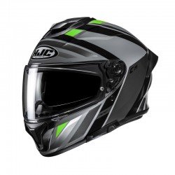 KASK MOTOCYKLOWY HJC C71 FABER BLACK ORANGE XS