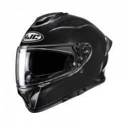 KASK MOTOCYKLOWY HJC C71 SOLID METAL BLACK XS