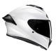 KASK MOTOCYKLOWY HJC C71 SOLID PEARL WHITE XS