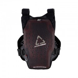 BUZER JUNIOR LEATT 2.5 HYBRID BLACK (147-159CM) L/XL