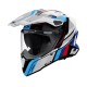 KASK MOTOCYKLOWY AIROH COMMANDER 2 SKIP WHITE GLOSS XS