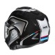 KASK MOTOCYKLOWY HJC F100 REFF BLACK WHITE XS