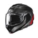 KASK MOTOCYKLOWY HJC F100 CARBON STAN BLACK RED XS