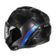 KASK MOTOCYKLOWY HJC F100 CARBON STAN BLACK BLUE XS