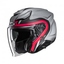 KASK MOTOCYKLOWY HJC F31 BASK GREY PINK XS
