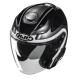KASK MOTOCYKLOWY HJC F31 BASK BLACK WHITE XS