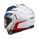 KASK MOTOCYKLOWY HJC F71 CATOS BLUE WHITE XS