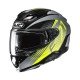 KASK MOTOCYKLOWY HJC F71 CATOS BLACK YELLOW XS