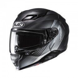 KASK MOTOCYKLOWY HJC F71 CATOS BLACK GREY XS