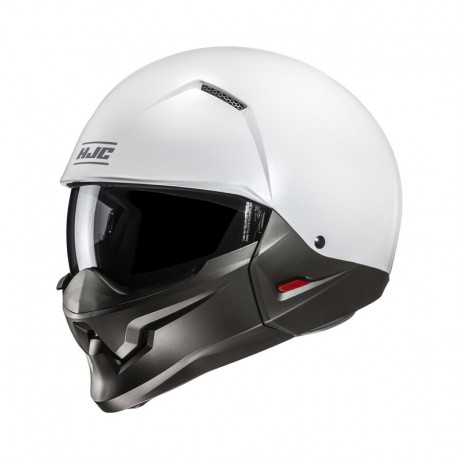 KASK MOTOCYKLOWY HJC I20N SOLID PEARL WHITE XS