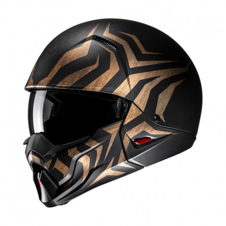 KASK MOTOCYKLOWY HJC I20N THORN BLACK GOLD XS