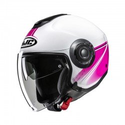 KASK MOTOCYKLOWY HJC I40N VISION WHITE PINK XS