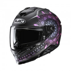KASK MOTOCYKLOWY HJC I71 NIEL BLACK PINK XXS