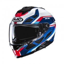 KASK MOTOCYKLOWY HJC I71 ZEST BLUE RED XS