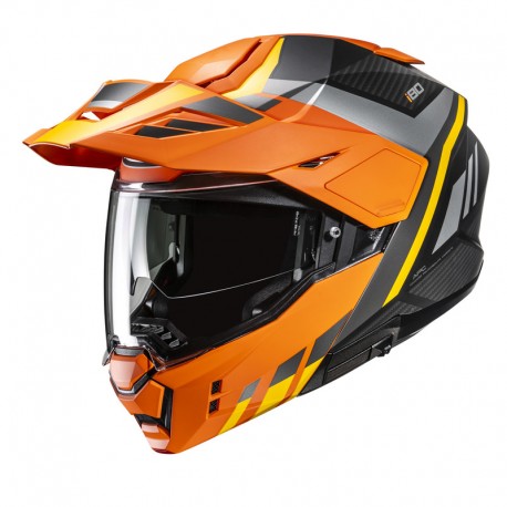 KASK MOTOCYKLOWY HJC I80 IMES GREY RED XS