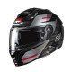 KASK MOTOCYKLOWY HJC I91 DUSK BLACK RED XS