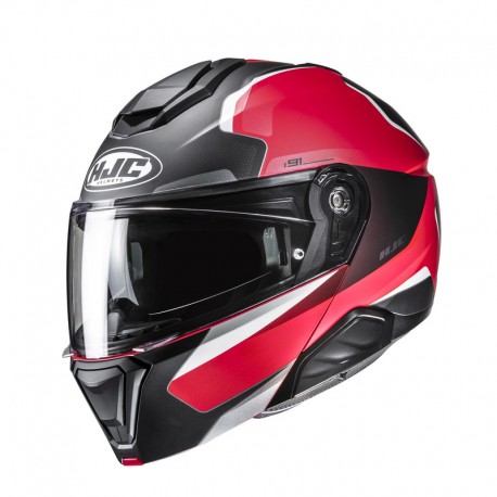 KASK MOTOCYKLOWY HJC I91 FELIO BLACK RED XS