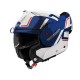KASK MOTOCYKLOWY AIROH MATHISSE 2 GENIUS BLUE RED GLOSS XS