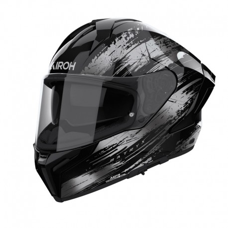 KASK MOTOCYKLOWY AIROH MATRYX REFLEX GREY GLOSS XS