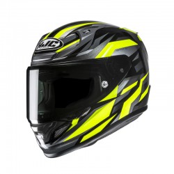 KASK MOTOCYKLOWY HJC RPHA12 DRAVIX BLACK YELLOW XS