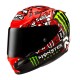 KASK MOTOCYKLOWY HJC RPHA12 QUARTARARO REPLICA 2 RED BLACK XXS