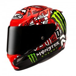 KASK MOTOCYKLOWY HJC RPHA12 QUARTARARO REPLICA 2 RED BLACK XXS
