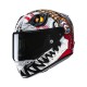 KASK MOTOCYKLOWY HJC RPHA12 SKULLY WHITE RED XXS