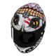 KASK MOTOCYKLOWY HJC RPHA12 SKULLY WHITE RED XXS