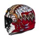 KASK MOTOCYKLOWY HJC RPHA12 SKULLY WHITE RED XXS