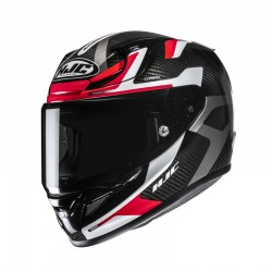 KASK MOTOCYKLOWY HJC RPHA12 CARBON XENTRA BLACK RED XS