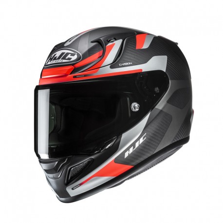 KASK MOTOCYKLOWY HJC RPHA12 CARBON XENTRA GREY ORANGE XS