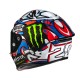 KASK MOTOCYKLOWY HJC RPHA1 V2 CARBON QUARTARARA LE MANS 3 REPLICA BLACK BLUE XXS