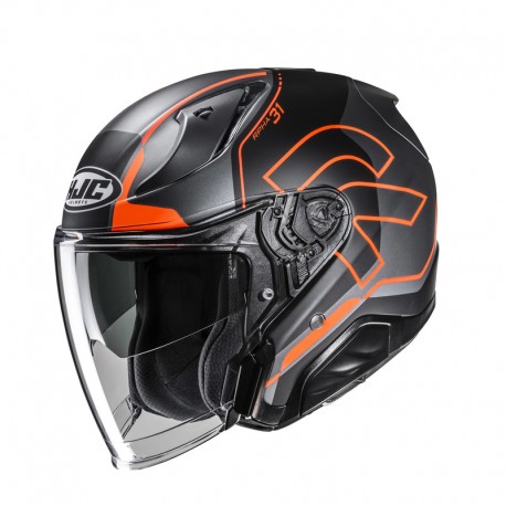 KASK MOTOCYKLOWY HJC RPHA31 DEREEN BLACK ORANGE XS