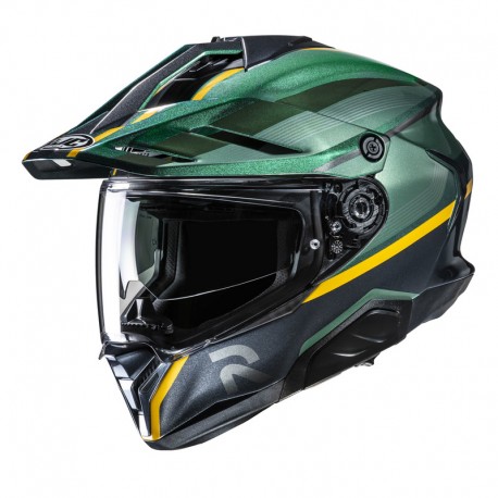 KASK MOTOCYKLOWY HJC RPHA60 ARBRE GREEN GREY XS