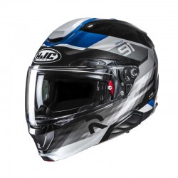 KASK MOTOCYKLOWY HJC RPHA91 MADAL BLACK BLUE XS
