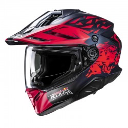 KASK MOTOCYKLOWY HJC RPHA60 SPIELBERG RED BULL RING REPLICA RED BLUE XS