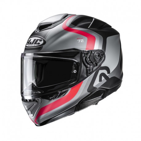 KASK MOTOCYKLOWY HJC RPHA72 ERNEM GREY RED XS