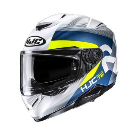 KASK MOTOCYKLOWY HJC RPHA72 PHYTA WHITE BLUE XS