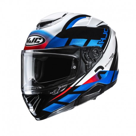 KASK MOTOCYKLOWY HJC RPHA72 VALUE BLUE WHITE XS