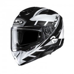 KASK MOTOCYKLOWY HJC RPHA72 VALUE BLACK WHITE XS