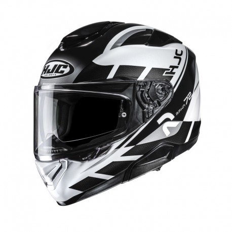 KASK MOTOCYKLOWY HJC RPHA72 VALUE BLACK WHITE XS