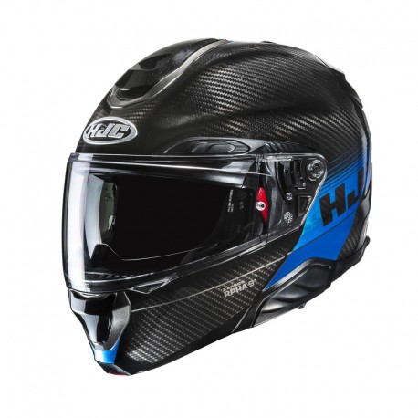 KASK MOTOCYKLOWY HJC RPHA91 CARBON ELIG BLUE XS