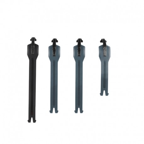 ZESTAW PASKÓW DO BUTÓW LEATT 4.5 GRAPHENE 3+BLACK 1-PCS OS