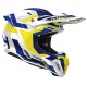 KASK MOTOCYKLOWY AIROH TWIST 3 DYNASTY BLUE YELLOW GLOSS XS