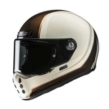 KASK MOTOCYKLOWY HJC V10 HODU DESERT BROWN XS