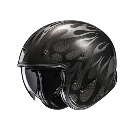 KASK MOTOCYKLOWY HJC V31 FIRO BLACK XS