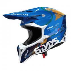 KASK MOTOCYKLOWY AIROH WRAAAP 6DAYS ITALY 2025 GLOSS XXS